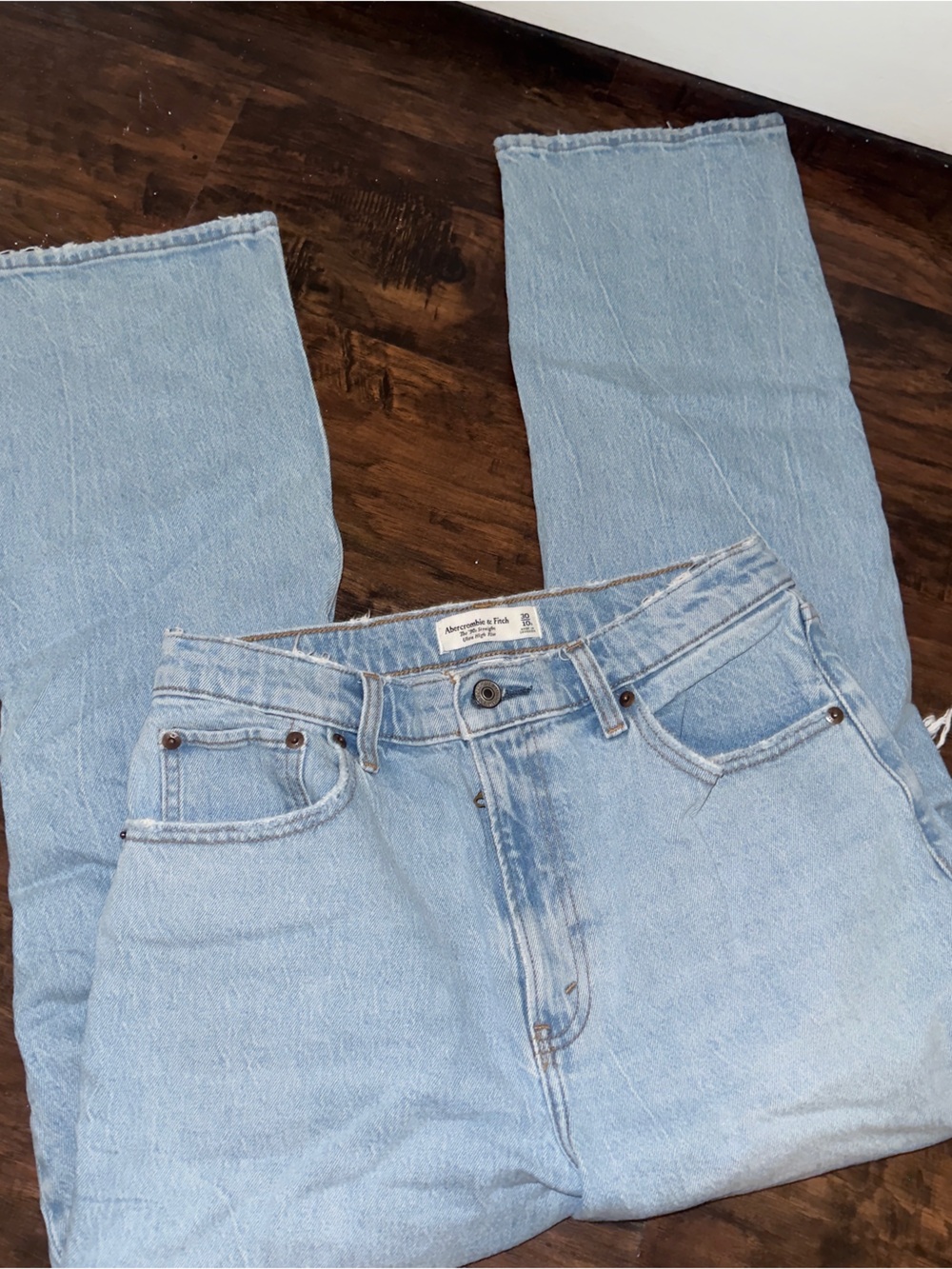 Abercrombie Ultra high rise jeans SHORT